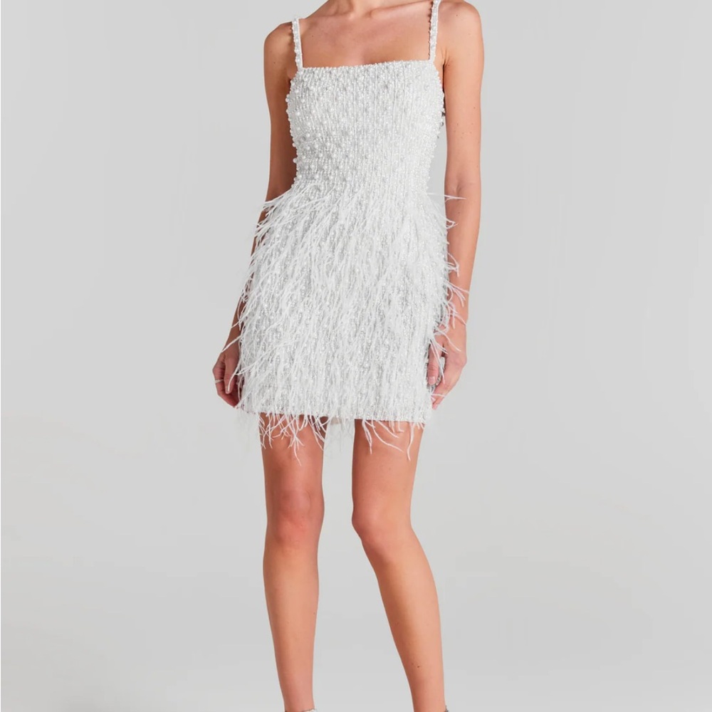 NADINE MERABI Carrie white dress - Picture 2 of 3